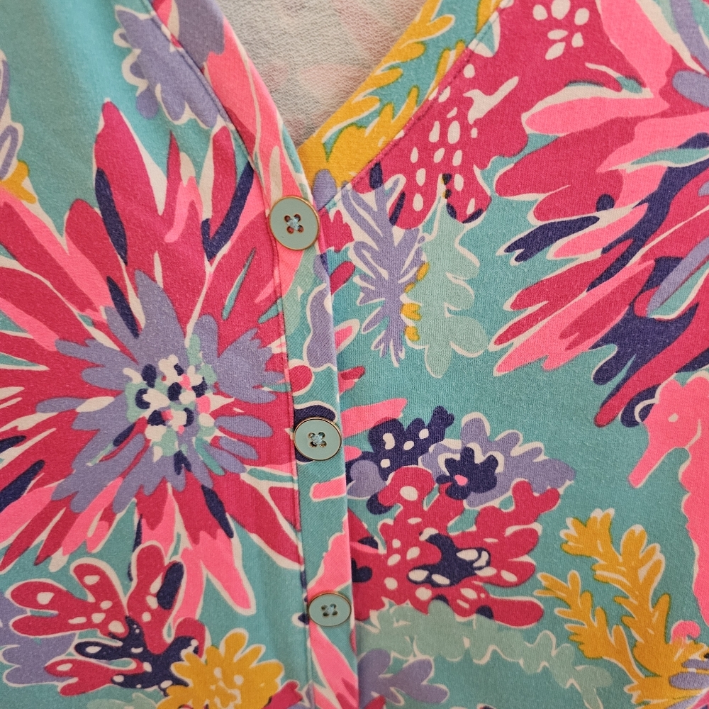 Lilly Pulitzer  Anastasia Dress Trippin and Sippin - Picture 4 of 7